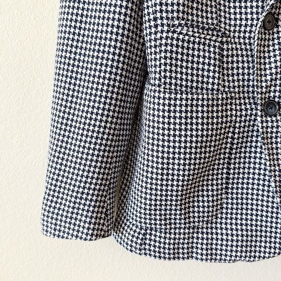 Bottega Martinese Double Breasted Houndstooth Blazer - Picture 4 of 16